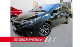 Toyota Corolla XEI 18 Flex Automático 2016 [upl. by Penoyer]