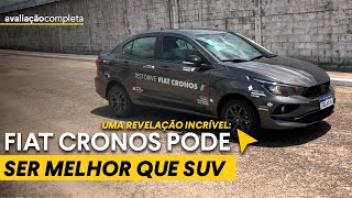 AVALIAÇÃO Fiat Cronos 13 SDesign pode ser melhor custobenefício que um SUV Econômico e espaçoso [upl. by Aimee]