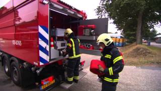 Brandweer Drenthe neemt afscheid van de brandkraan [upl. by Yhtrod592]