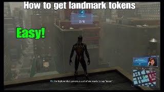 Spiderman  How to get landmark tokens [upl. by Sej618]