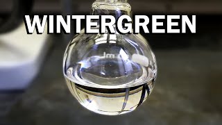 Making Wintergreen a minty odor and flavoring [upl. by Anamor210]