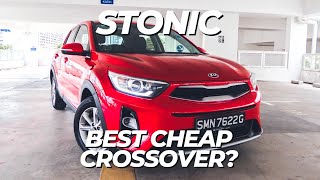 2019 Kia Stonic Review  How good is Singapores cheapest crossover [upl. by Hafeenah]