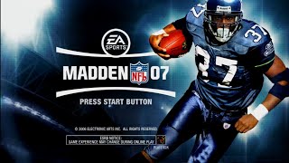 Madden NFL 07  Gameplay PS3 [upl. by Gherardo]