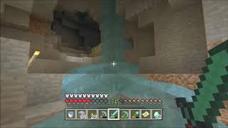 Aventure suivie solo lîle jungle survie Minecraft PS3  Épisode 81  Minage accéléré  32 diamants [upl. by Countess]