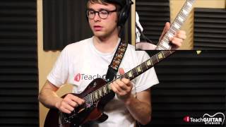 Learn Glorious  BJ Putnam  Electric Guitar Lesson [upl. by Bashuk12]