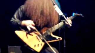 Coheed amp Cambria  Claudio Using Violin Bowstring on Guitar [upl. by Aihsaei54]