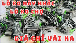 Chất lượng Mới  4 mẫu bẫy bán Nguyệt bẫy cung trăng có răng thép lò xo đàn hồi TỐT nhất [upl. by Eidod663]