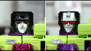 Transformers Combiner Wars Devastator Comparison with SDCC  A3U Review S6 E4 [upl. by Pleasant]