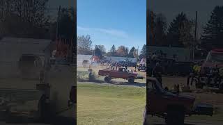 More Prostock 4x4 Action at Octoberfest in Ladysmith Quebec automobile trucks modified hp [upl. by Ahsenet339]