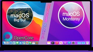 КАК ОБНОВИТЬ macOS Big Sur до macOS Monterey в один клик Hackintosh OpenCore [upl. by Kironde]