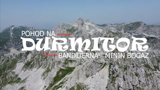 Pohod na Durmitor  Sedlo Surutka Trojni prevoj Bandijerna 2409 mnv Minin Bogaz 2387 mnv [upl. by Lovash]