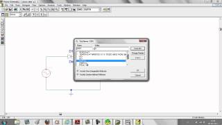 PSPICE 92 Diodo Ideal [upl. by Metts29]