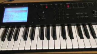 Korg M50  Organizing Favorite Sounds  In The Studio With Korg [upl. by Nelleh]