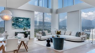 Vancouvers Ultimate Luxury Penthouse The Crown Jewel of Alberni with Breathtaking Viewsquot [upl. by Enomahs]