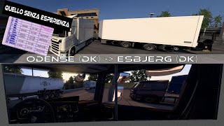 ETS2 🚚 GUIDA SENZA LIMITI  Scania S500  Odense DK  Esbjerg DK [upl. by Boutis39]