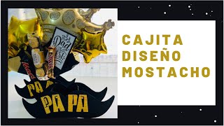 ANCHETA PARA EL DÍA DEL PADRE con cajita de diseño MOSTACHO [upl. by Merrill]