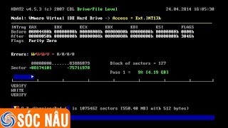 Sửa Bad ổ cứng bằng Hiren Boot kiểm tra ổ cứng bị bad [upl. by Ibbison]