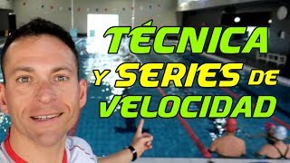 Ejercicios en Piscina para Aguas Abiertas y Triathlon Técnica y Series [upl. by Duleba]