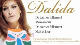 Dalida  Taimer follement  Paroles Lyrics [upl. by Leuneb]