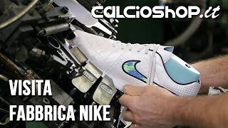 Calcioshopit visita la fabbrica Nike a Montebelluna [upl. by Strader]