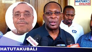 KWA MACHUNGU MBOWE ASIMULIA TAARIFA ZA UCHUNGUZI KIFO CHA ALI KIBAO quotAMEMWAGIWA TINDIKALI USONIquot [upl. by Lebanna]