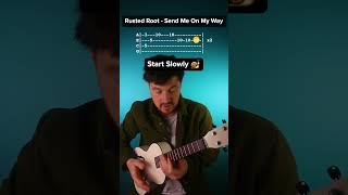 How to play Rusted Root  Send Me On My Way on the ukulele [upl. by Natala]