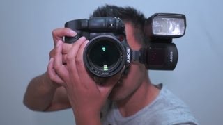 Sony HVLF60M Flash Review  John Sison [upl. by Nalced989]