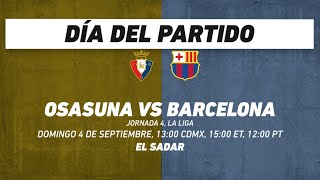 Osasuna vs Barcelona Futbol [upl. by Tristas]