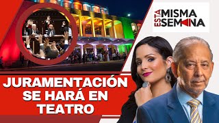 Juramentación se hará en teatro Esta Misma Semana Seg02 270724 [upl. by Carmencita]