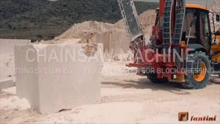 Chain Saw Machines equipped on Terna Fantini HD [upl. by Halpern]