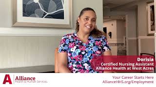 Alliance Health and Human Services Career Video [upl. by Notgnilliw]