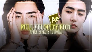 how to make a velocity edit  velocity movement  after effect [upl. by Allimaj]