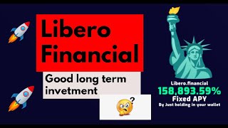 Libero Financial Token Review  Fixed APY  15889359 [upl. by Thgiwed]