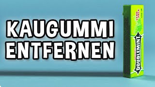 Kaugummi aus Kleidung entfernen auch bei Möbel Teppich und Haaren möglich  thajo torpedo [upl. by Eletnahc]