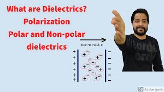 Class 12  Lecture 29  Dielectrics  Polarization  Polar and Nonpolar dielectrics ELECTROSTATICS [upl. by Naillik]