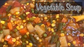 Vegetable Soup  Easy Vegetable Soup [upl. by Jochbed605]