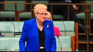 Protecting Tony Abbott Bronwyn Bishop valedictory speech [upl. by Jaclin693]