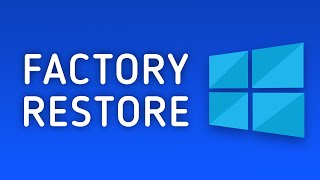 How to Factory Reset Windows 10 [upl. by Timmi]