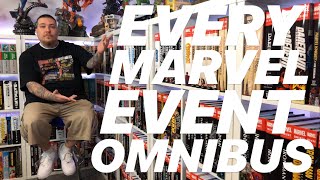 Every MARVEL Event Omnibus Released So Far [upl. by Abbottson]