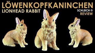 Schleich ® Löwenkopfkaninchen  Lionhead Rabbit  Review  Neuheit 2024 New [upl. by Gibe65]