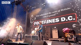 Fontaines DC  Too Real Live at Glastonbury 2019 [upl. by Abekam]