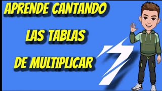 La TABLA del 7 cantando para NIÑOS  Tablas de MULTIPLICAR MATEMÁTICAS APRENDE EN CASA [upl. by Hart887]