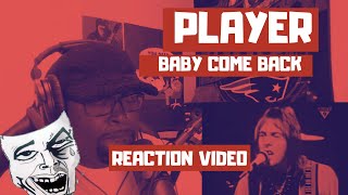 PLAYER  BABY COME BACK  REACTION VIDEO [upl. by Fen]