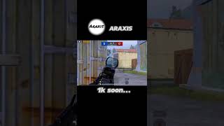 Araxis GAMING dan TDM taktika 🥷🫡 1k soon uzbekistan pubg araxis pubgmobile [upl. by Simone602]