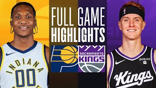 PACERS at KINGS  FULL GAME HIGHLIGHTS  January 18 2024 [upl. by Lassiter]