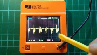 DSO112 testing part 2  Pocket Digital Oscilloscope [upl. by Onavlis]