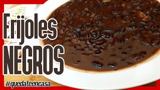 😋 Cómo Hacer FRIJOLES NEGROS Cubanos ► Receta de Potaje [upl. by Jaehne]