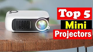 🤷‍♂️Top 5 Best Mini Projectors Review 2024  Best Mini Projectors [upl. by Salocin]