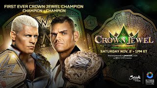 WWE Crown Jewel 2024 Official Match Card [upl. by Nosredneh]