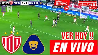 Pumas vs Necaxa en vivo Donde Ver A Que Hora Juega Pumas vs Necaxa J7 Apertura 2024 hoy [upl. by Ovid735]